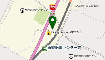 chocoZAP(チョコザップ) スプリングガーデン御代志の地図画像