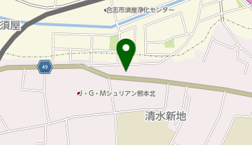 chocoZAP(チョコザップ) 熊本清水の地図画像