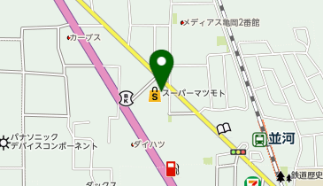chocoZAP(チョコザップ) マツモト大井の地図画像