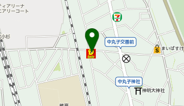 chocoZAP(チョコザップ) 川崎中丸子の地図画像