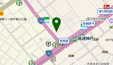 chocoZAP(チョコザップ) 神戸多聞通(女性専用)の地図画像