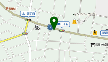 chocoZAP(チョコザップ) 上荻四丁目の地図画像