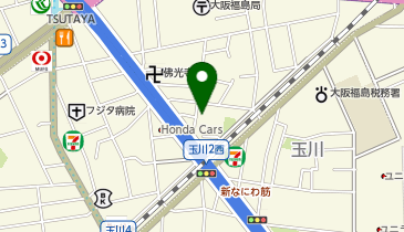 chocoZAP(チョコザップ) 野田阪神の地図画像