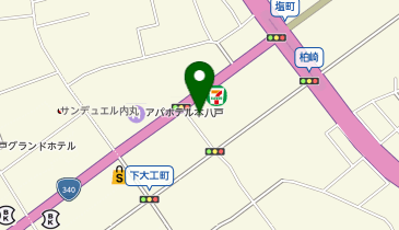 chocoZAP(チョコザップ) 八戸柏崎の地図画像