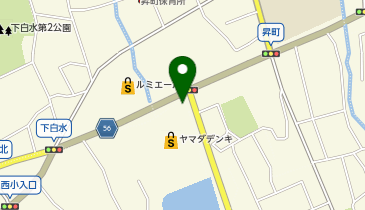 chocoZAP(チョコザップ) 下白水南の地図画像