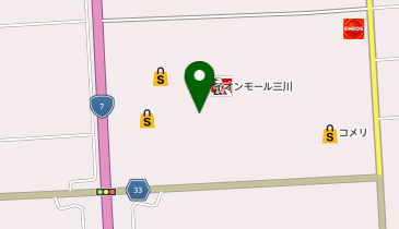 chocoZAP(チョコザップ) イオンモール三川の地図画像