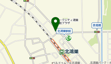 chocoZAP(チョコザップ) 鴻巣赤見台の地図画像