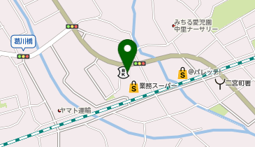 chocoZAP(チョコザップ) 二宮中里の地図画像