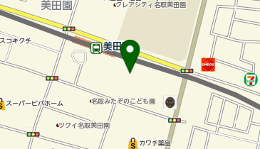 chocoZAP(チョコザップ) オルフィーカ美田園の地図画像