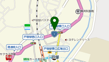 chocoZAP(チョコザップ) 戸塚吉田町の地図画像