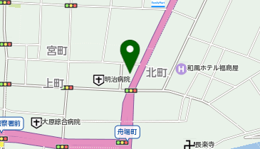 chocoZAP(チョコザップ) EV GARDENふくしまの地図画像