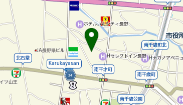 chocoZAP(チョコザップ) 長野南千歳の地図画像