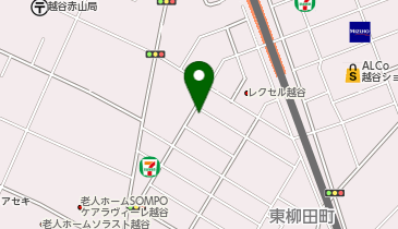 chocoZAP(チョコザップ) 越谷赤山本町の地図画像