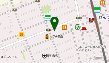chocoZAP(チョコザップ) せんげん台西一丁目の地図画像