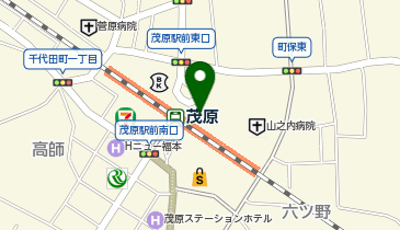 chocoZAP(チョコザップ) 茂原駅前の地図画像