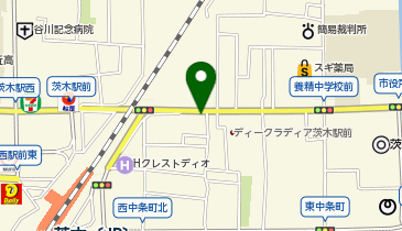 chocoZAP(チョコザップ) 茨木の地図画像