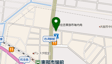 chocoZAP(チョコザップ) 東部市場前の地図画像