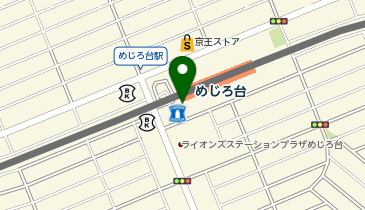 chocoZAP(チョコザップ) めじろ台の地図画像