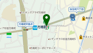 chocoZAP(チョコザップ) 方南町の地図画像