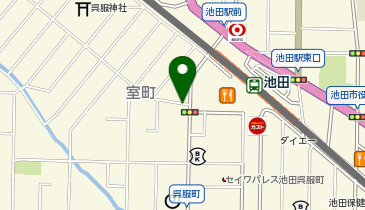 chocoZAP(チョコザップ) 阪急池田の地図画像