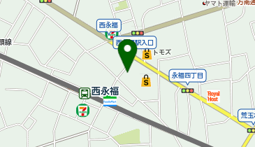 chocoZAP(チョコザップ) 西永福の地図画像