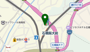 chocoZAP(チョコザップ) 石橋阪大前の地図画像