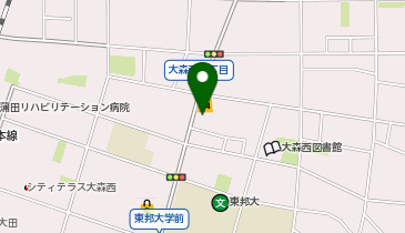 chocoZAP(チョコザップ) 大森町の地図画像