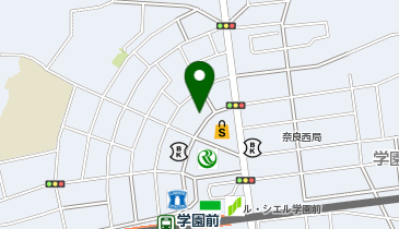 chocoZAP(チョコザップ) 近鉄学園前の地図画像