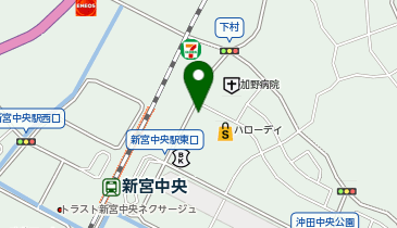 chocoZAP(チョコザップ) 新宮中央の地図画像