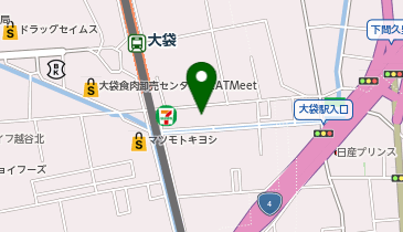 chocoZAP(チョコザップ) 大袋の地図画像