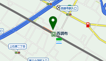 chocoZAP(チョコザップ) 西調布の地図画像