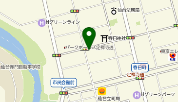 chocoZAP(チョコザップ) 勾当台公園の地図画像