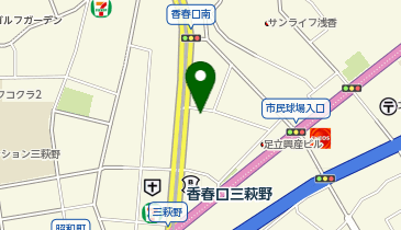 chocoZAP(チョコザップ) 香春口三萩野の地図画像