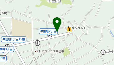 chocoZAP(チョコザップ) 牛田旭の地図画像