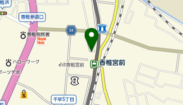 chocoZAP(チョコザップ) 香椎宮前の地図画像