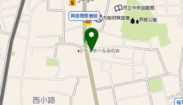 chocoZAP(チョコザップ) 箕面の地図画像