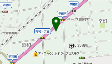 chocoZAP(チョコザップ) 倉敷幸町の地図画像