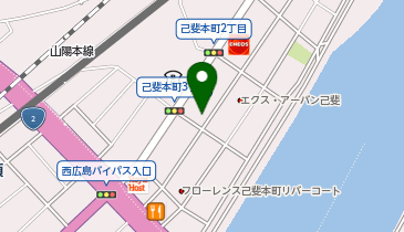 chocoZAP(チョコザップ) 己斐本町の地図画像