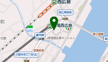 chocoZAP(チョコザップ) 西広島駅前の地図画像