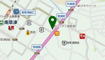 chocoZAP(チョコザップ) 南草津の地図画像