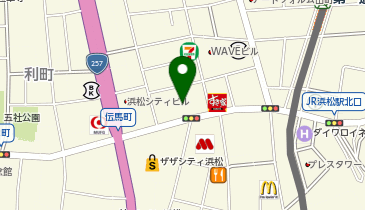 chocoZAP(チョコザップ) 浜松鍛冶町の地図画像