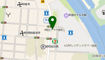 chocoZAP(チョコザップ) 天満橋一丁目の地図画像