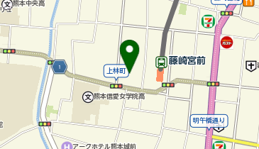 chocoZAP(チョコザップ) 藤崎宮前の地図画像