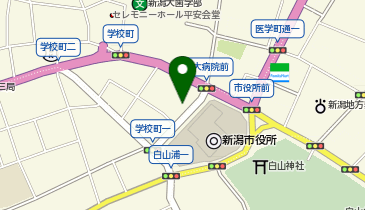 chocoZAP(チョコザップ) 白山学校町通の地図画像