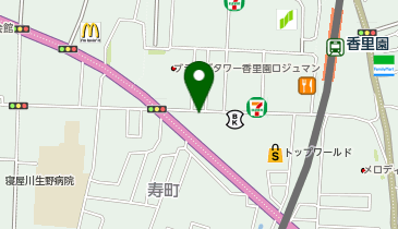 chocoZAP(チョコザップ) 香里園の地図画像
