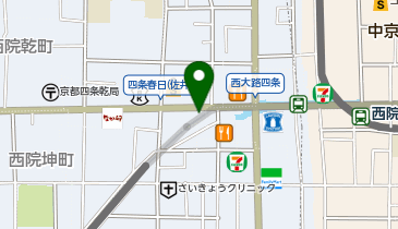 chocoZAP(チョコザップ) 西院の地図画像