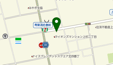 chocoZAP(チョコザップ) 上杉二丁目の地図画像