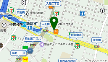 chocoZAP(チョコザップ) 新富町の地図画像