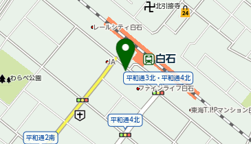 chocoZAP(チョコザップ) 白石の地図画像