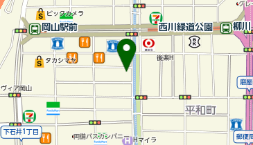 chocoZAP(チョコザップ) 岡山本町プラザの地図画像